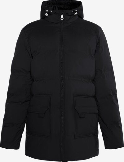 DreiMaster Maritim Winterjas in de kleur Zwart / Wit, Productweergave