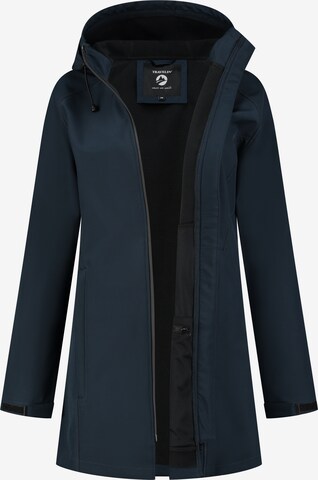 Travelin Between-Season Jacket 'Tuula' in Blue