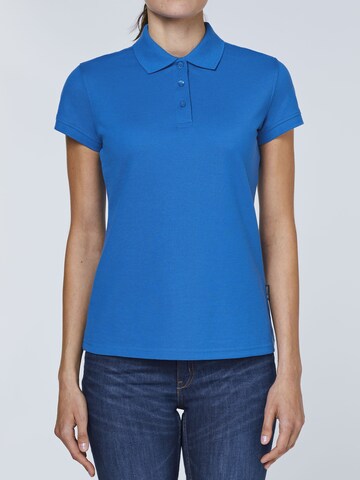 Expand Poloshirt in Blau