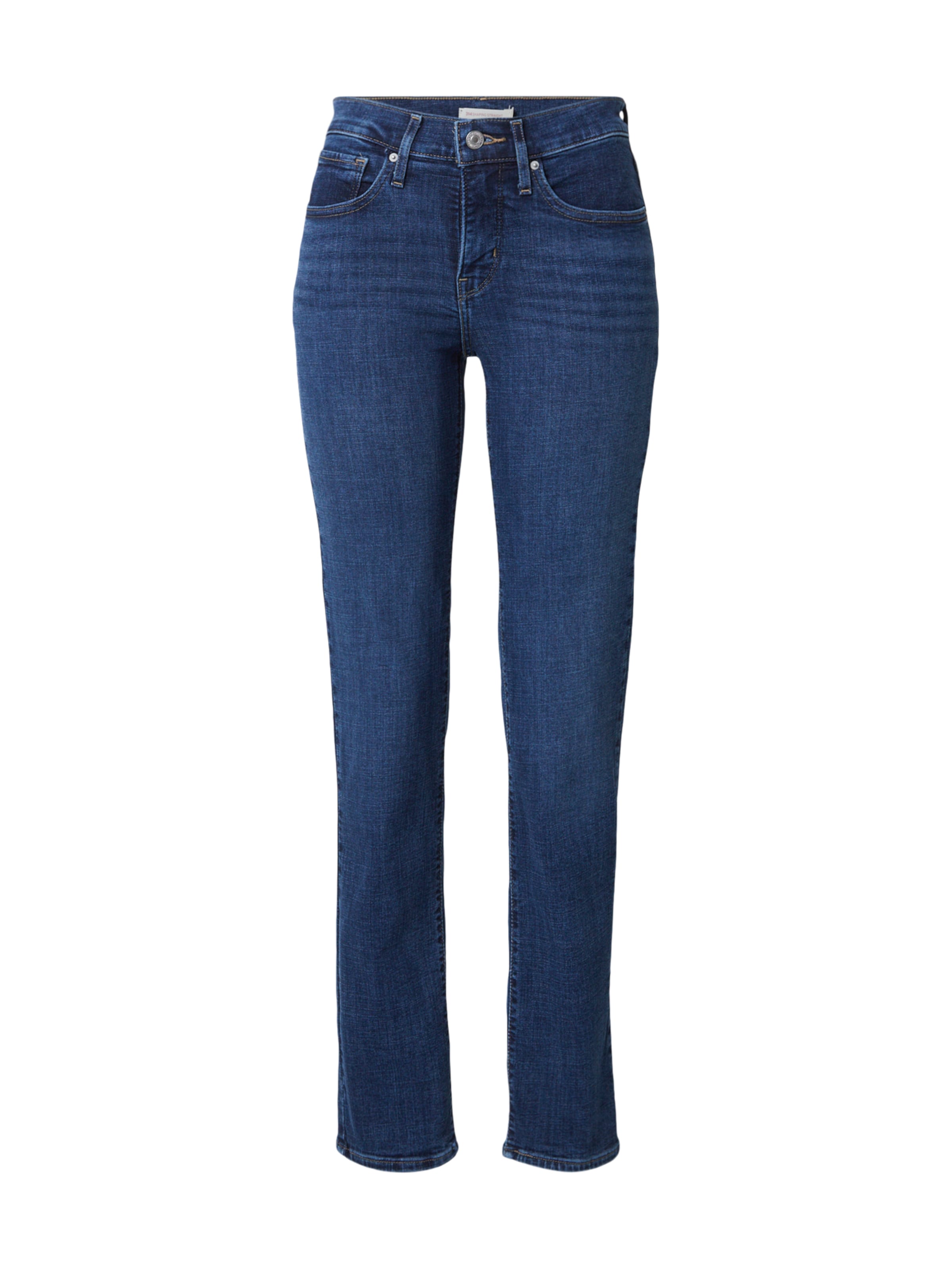 LEVI'S ® Slimfit Jeans '314 Shaping Straight' in Blau: Vorderseite