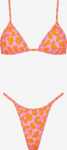 Triangle Bikini Kalaia en orange : devant