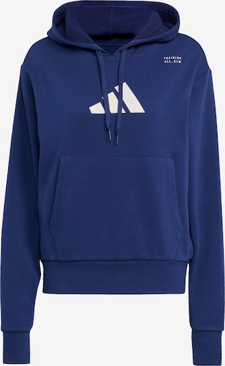 ADIDAS PERFORMANCE Спортивный свитшот в Бежевый / Темно-синий, Обзор товара