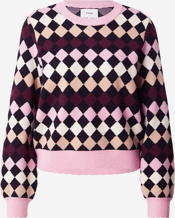 NÜMPH Pullover 'NULINA' in Schwarz: Vorderseite