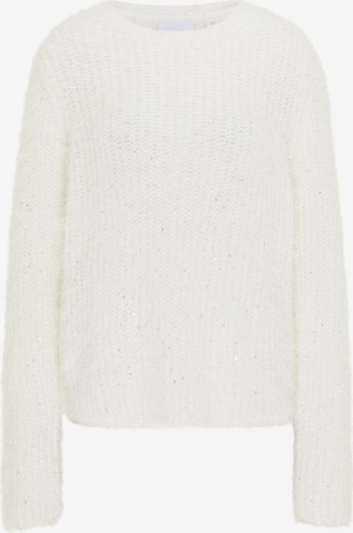 usha WHITE LABEL Pullover in Weiß: predná strana