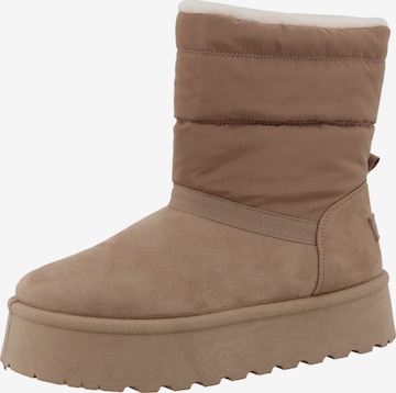TOM TAILOR - Botas em bege: frente