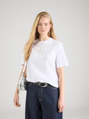 Tricou 'Dashire_5' de la HUGO pe alb: față