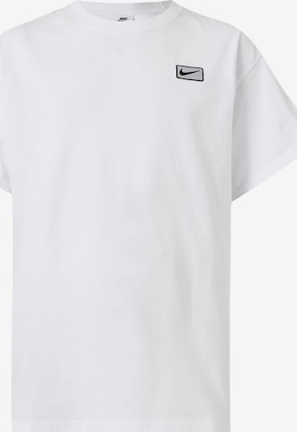 balta Nike Sportswear Marškinėliai: priekis