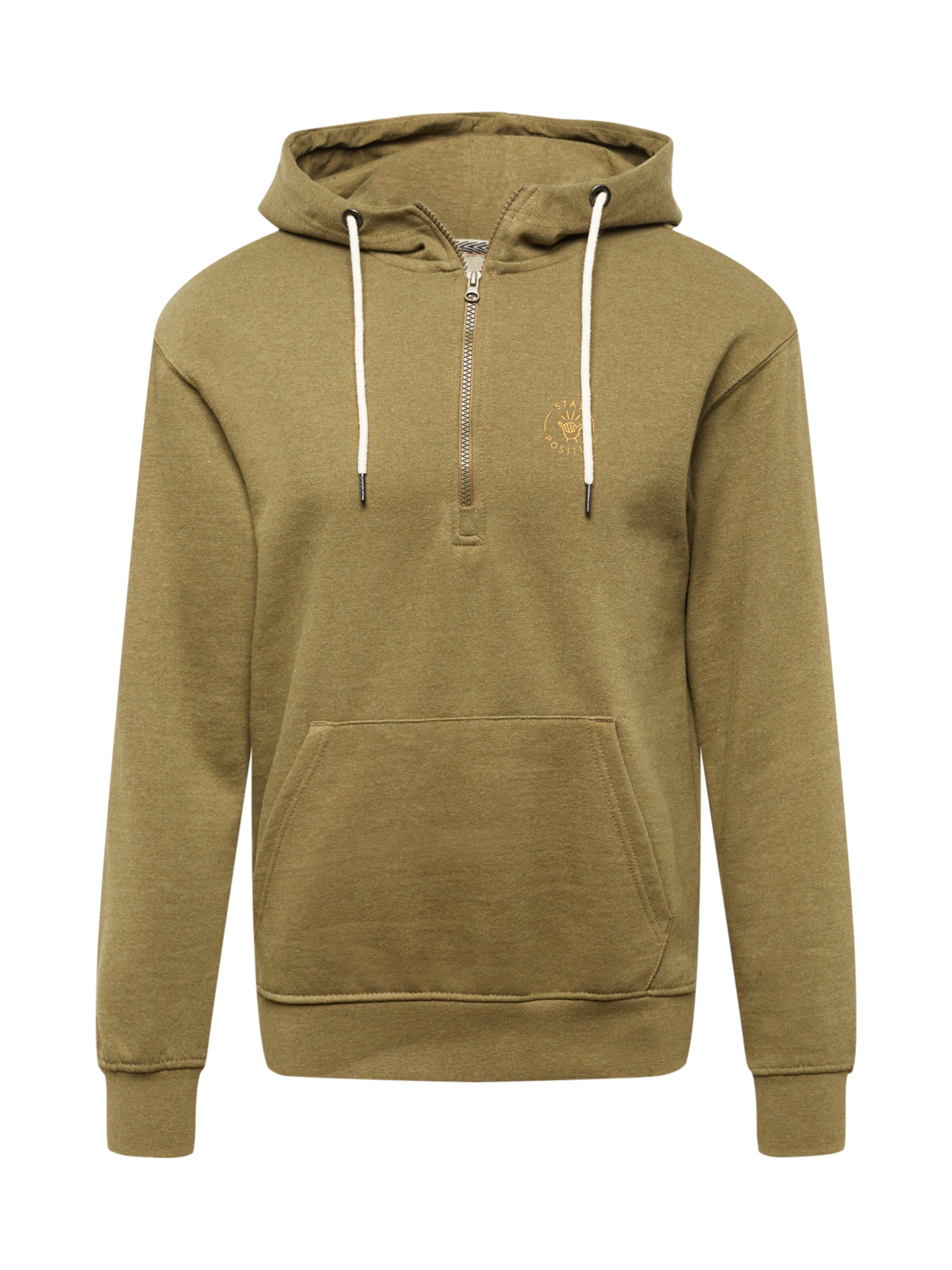 Sweat-shirt BLEND en vert : devant