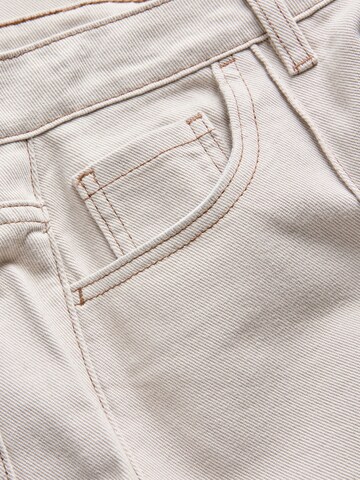 The Set Wide leg Jeans in Beige