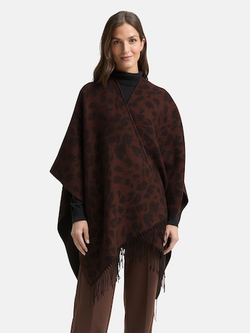 TOM TAILOR Cape in Bruin: voorkant