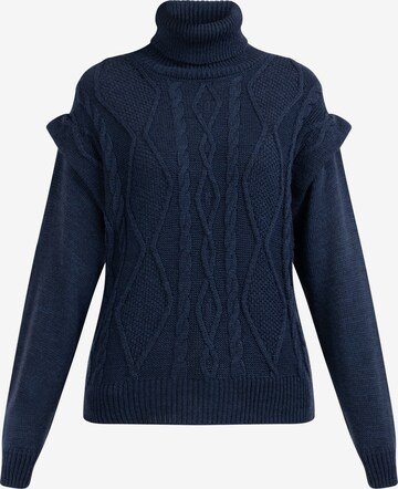 Pull-over 'Naemi' DreiMaster Vintage en bleu : devant