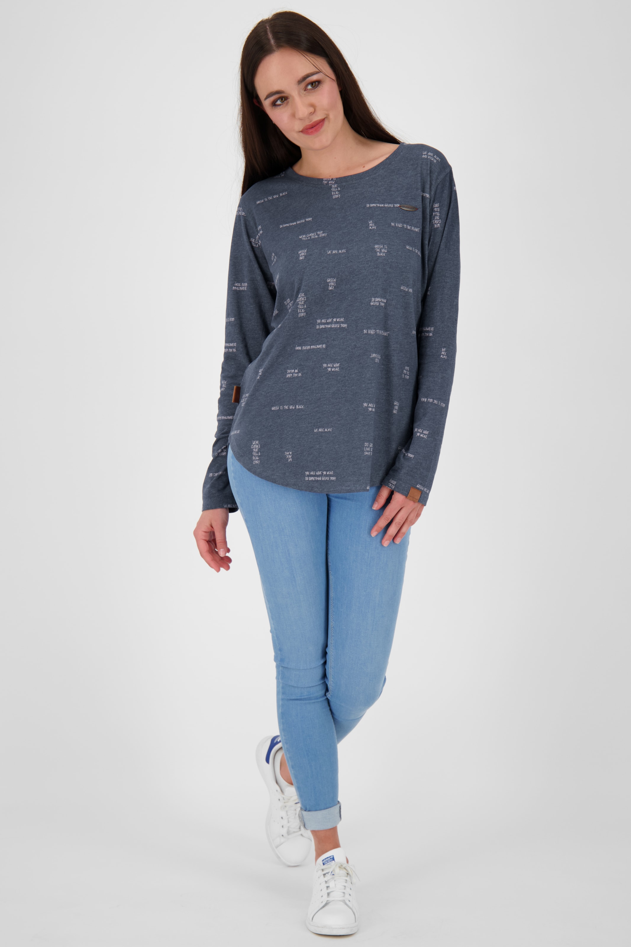 Frauen Shirts & Tops Alife and Kickin Shirt 'LeaAK ' in Blau - FH30926 Frauen Shirts & Tops Alife and Kickin Shirt 'LeaAK ' in Blau - FH30926