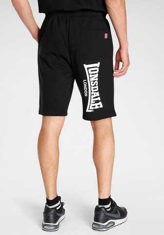 regular Pantaloni sportivi 'Balnabruich' di LONSDALE in nero