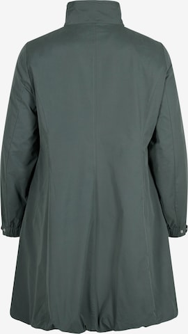 Zizzi Between-Season Jacket 'Shila' in Green