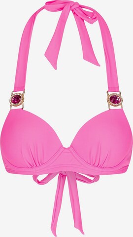 Moda Minx Bikinitop 'Amour' in Pink: predná strana