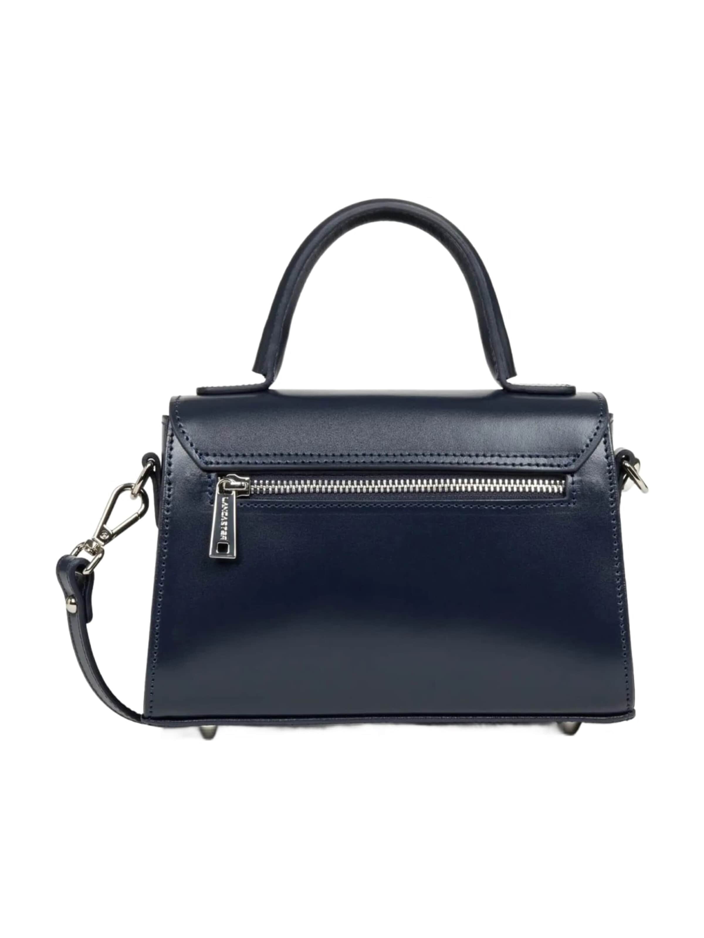 LANCASTER Paris Handväska 'Lancaster Sac Suave Even S Bleu Foncé' i blå