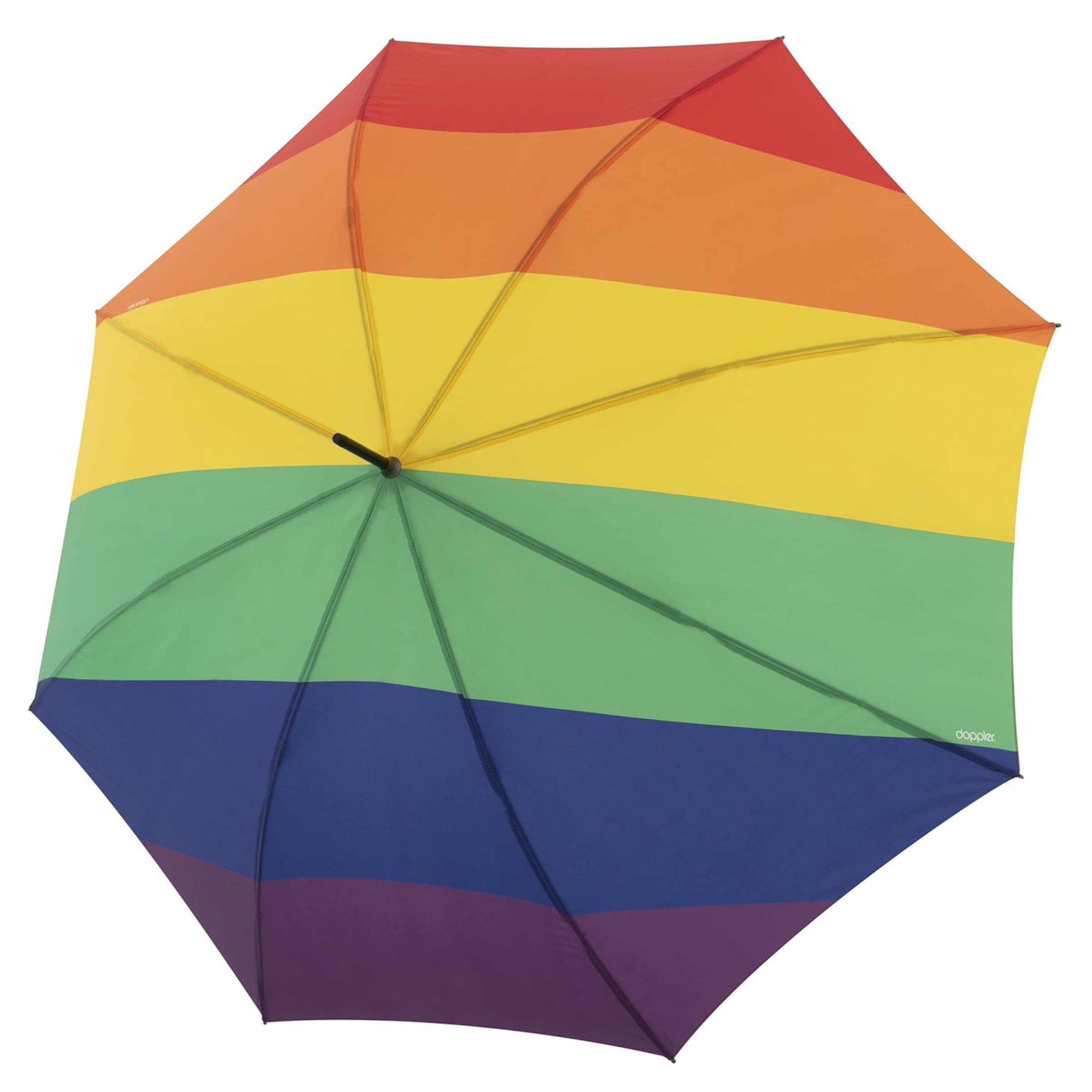 Doppler Regenschirm in mischfarben, Produktansicht