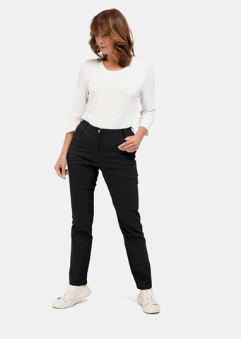 Goldner Regular Hose 'CARLA' in Schwarz