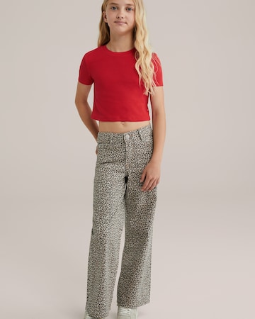 sarkans WE Fashion T-Krekls