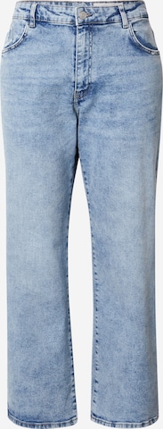 Noisy May CurveLoosefit Traperice 'NMYOLANDA' - plava boja: prednji dio