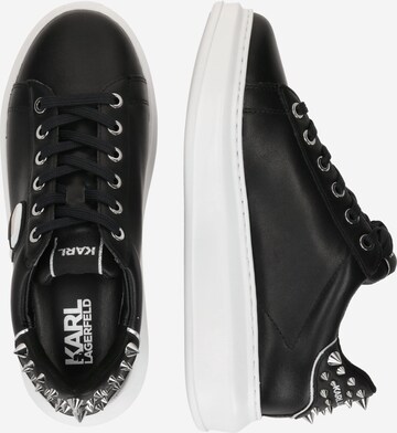 Sneaker low de la Karl Lagerfeld pe negru