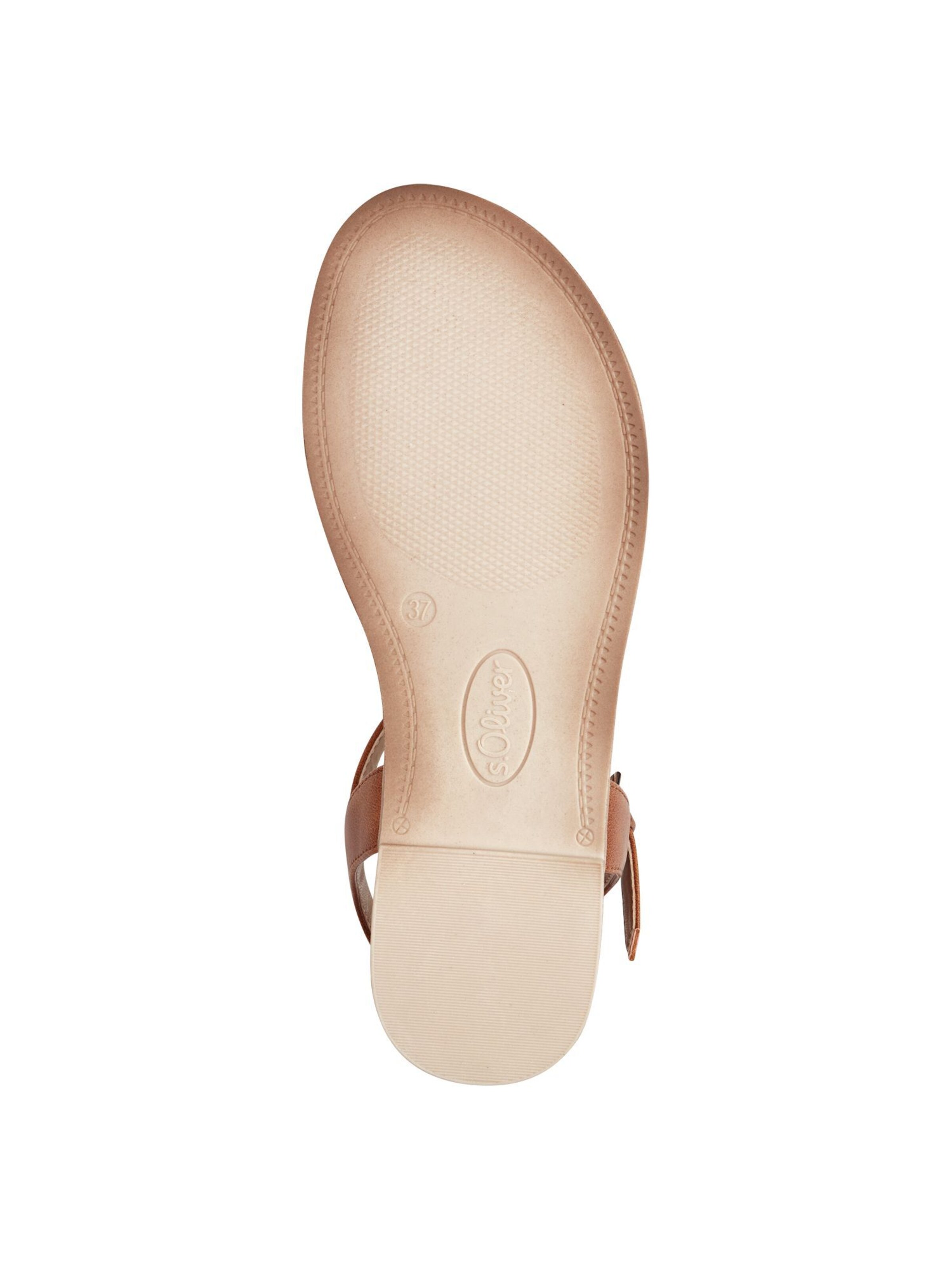 s.Oliver Sandaal in Bruin