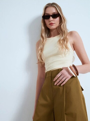 Dilvin Top in Yellow