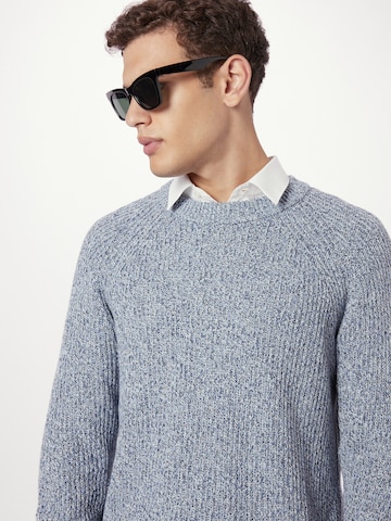 Abercrombie & Fitch - Pullover 'MARLED' em azul