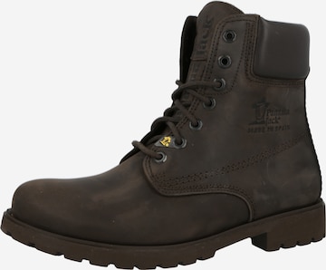 PANAMA JACK - Botas com atacadores em castanho: frente