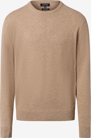 Pull-over Andrew James en beige : devant