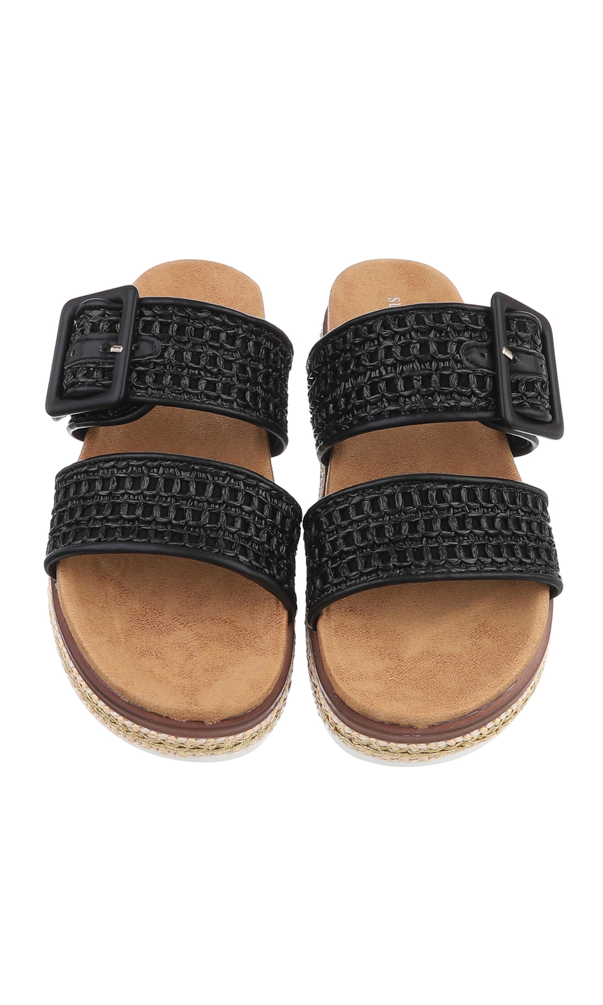 Ital-Design Sandals in Black