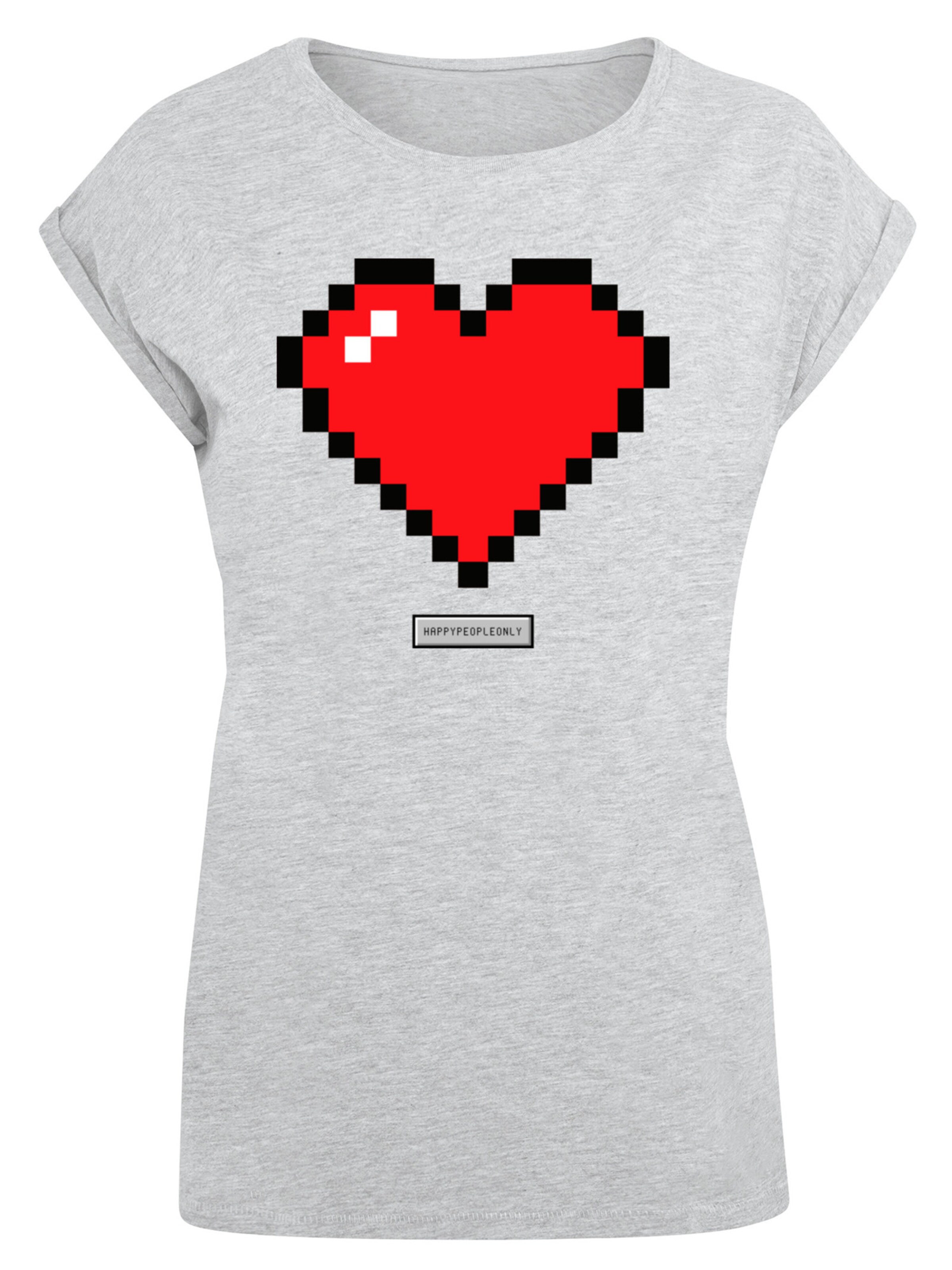 F4NT4STIC Shirt in Grey: front