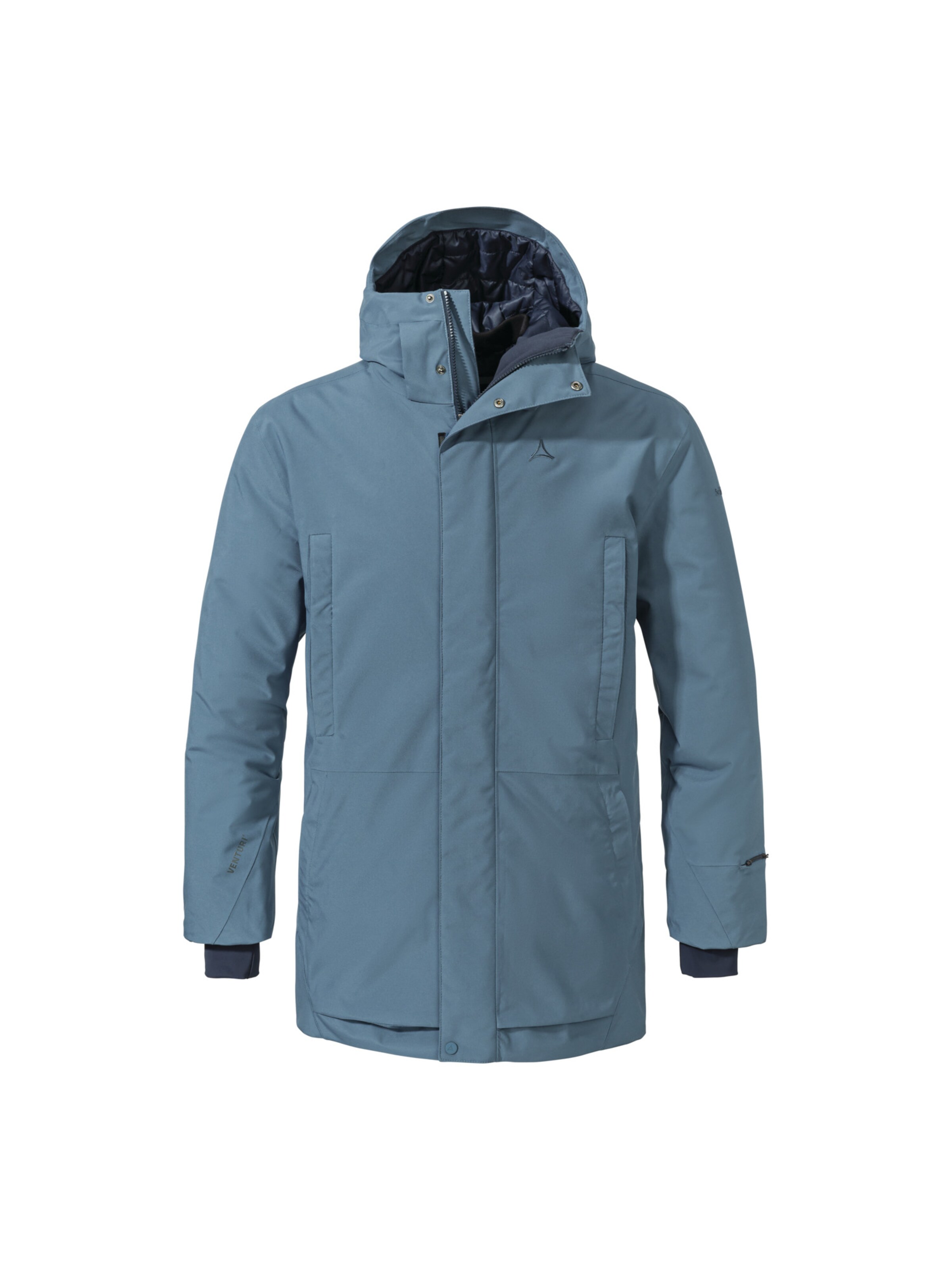 Schöffel Outdoorjas ' Crivat MNS ' in Blauw: voorkant