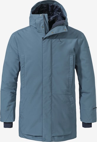 Veste outdoor ' Crivat MNS ' Schöffel en bleu : devant
