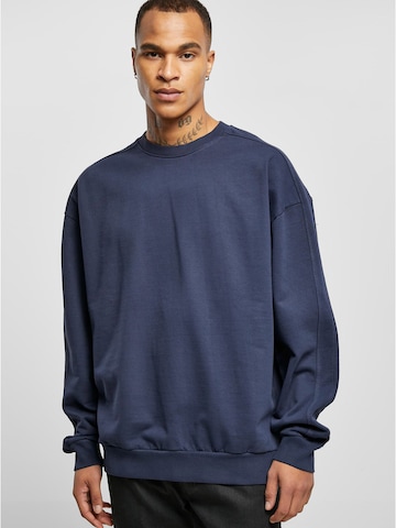 Urban Classics Sweatshirt in Blue: front