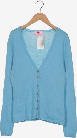 HERZENSANGELEGENHEIT Sweater & Cardigan in L in Blue: front