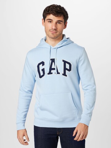 GAP Sweatshirt in Blue: front