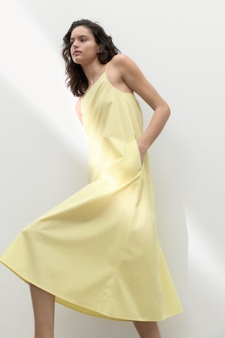 Robe d’été 'Perla' ECOALF en jaune : devant