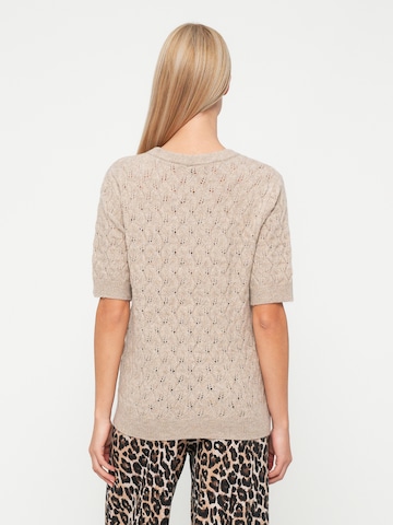 PIECES Sweter 'PCLELOU' w kolorze szary