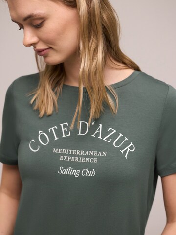 STREET ONE Тениска в зелено