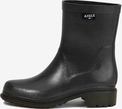 Cizme glezne ' FULFEEL MID ' AIGLE pe negru, Vizualizare produs