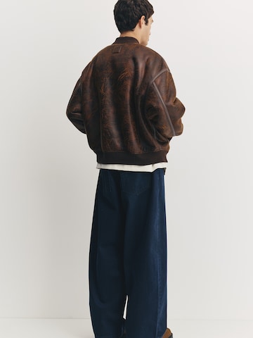 Veste mi-saison Pull&Bear en marron