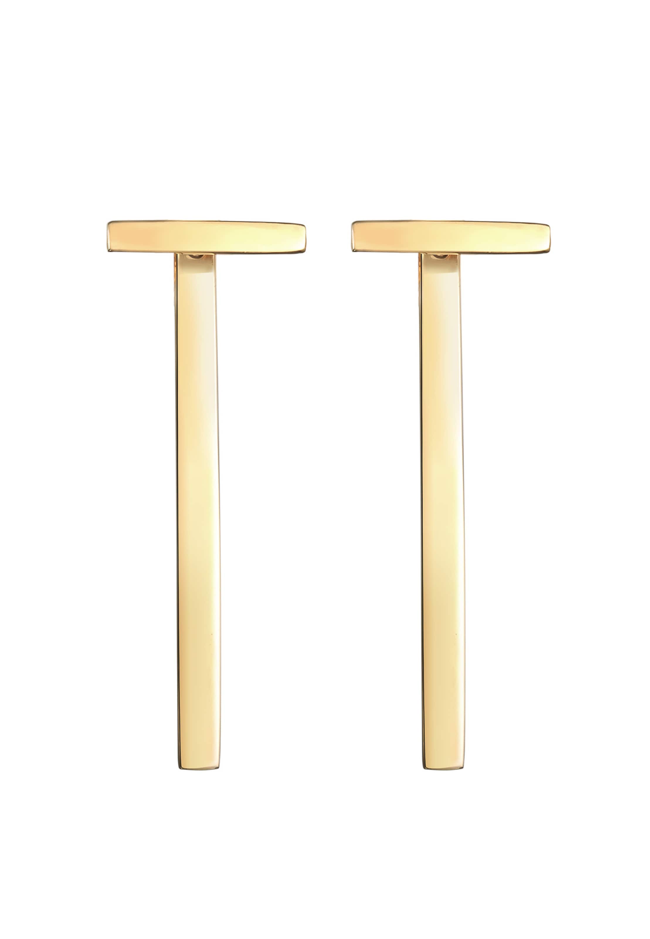 ELLI Ohrringe in Gold: Vorderseite