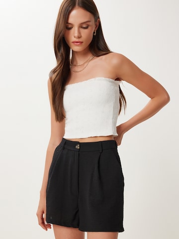 Happiness İstanbul Laskoshousut värissä musta: etupuoli