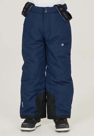 ZigZag Boot cut Workout Pants 'Provo' in Blue: front