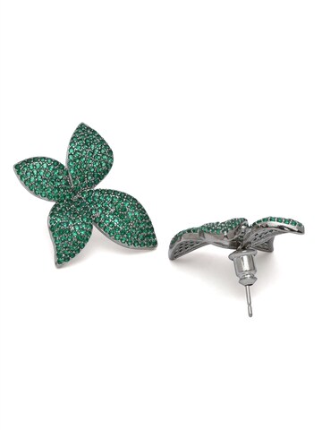 AVANT-GARDE PARIS Øreringe 'Zorelle' i grøn