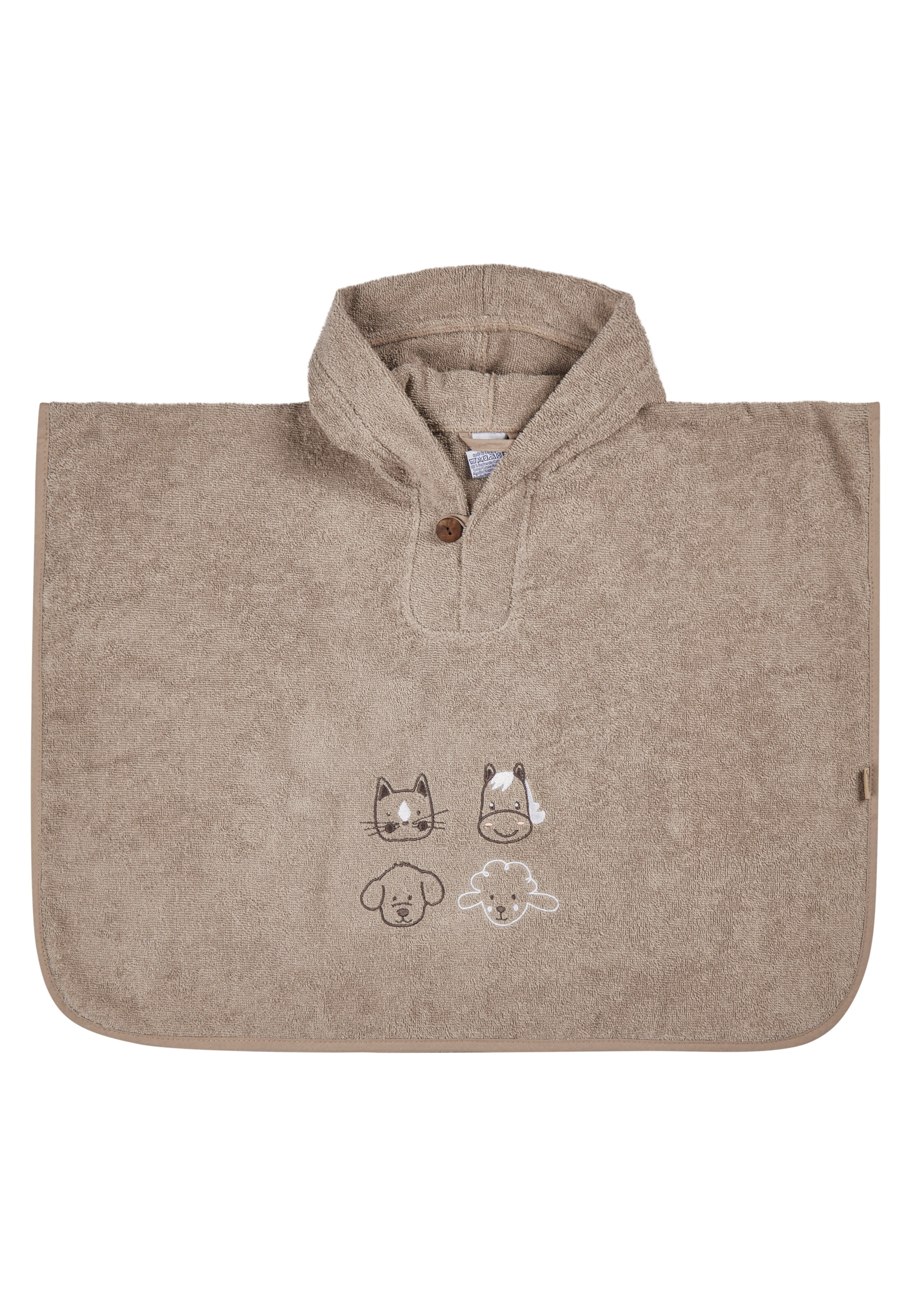 STERNTALER Bademantel in Beige: Vorderseite