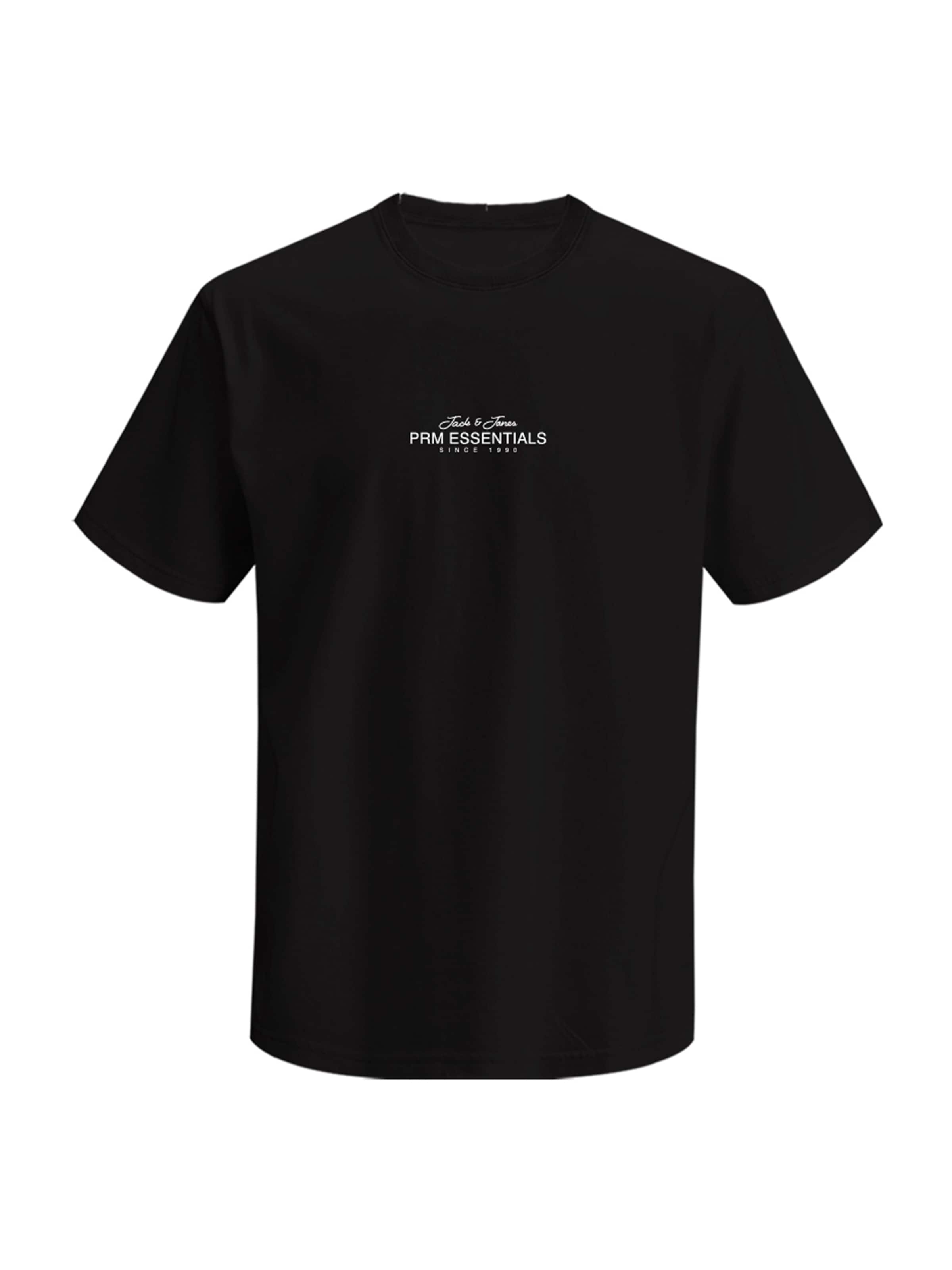 Jack & Jones Premium Футболка 'JPRBLACASPER' в Черный: спереди