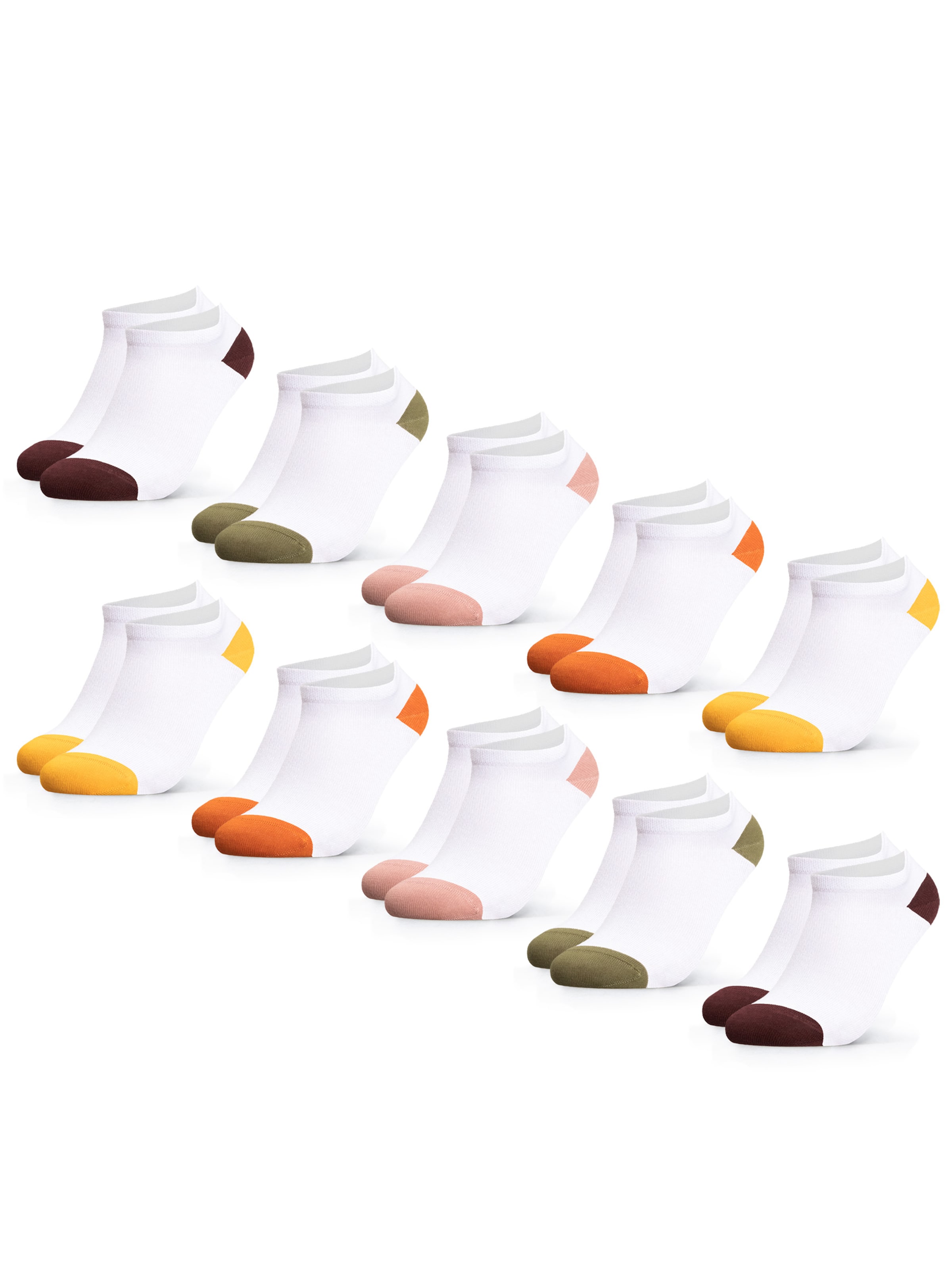 Occulto Ankle Socks 'Maja' in Mixed colors: front