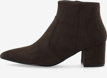 Ankle boots 'Devived' di Bianco in marrone: frontale